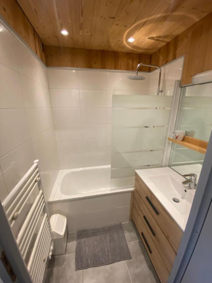 Chaleureux Appartement Renove Ambiance Chalet Praz-sur-Arly Exterior photo