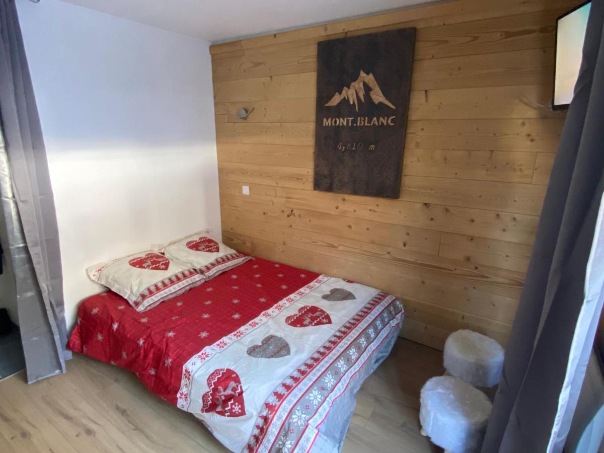 Chaleureux Appartement Renove Ambiance Chalet Praz-sur-Arly Exterior photo