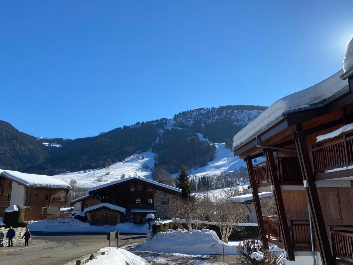 Chaleureux Appartement Renove Ambiance Chalet Praz-sur-Arly Exterior photo